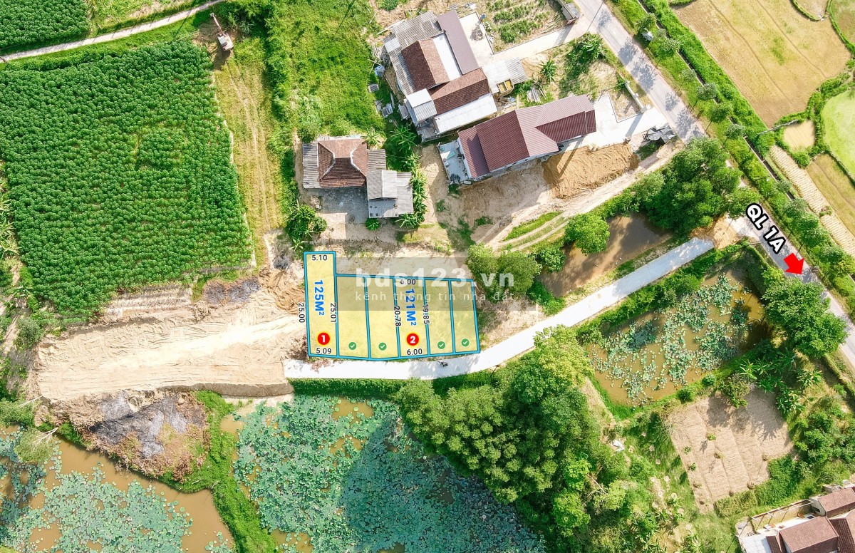 Bán đất Quảng Trị. Thu hút các ông lớn. BDS lên ngôi 2XX - 3XX triệu