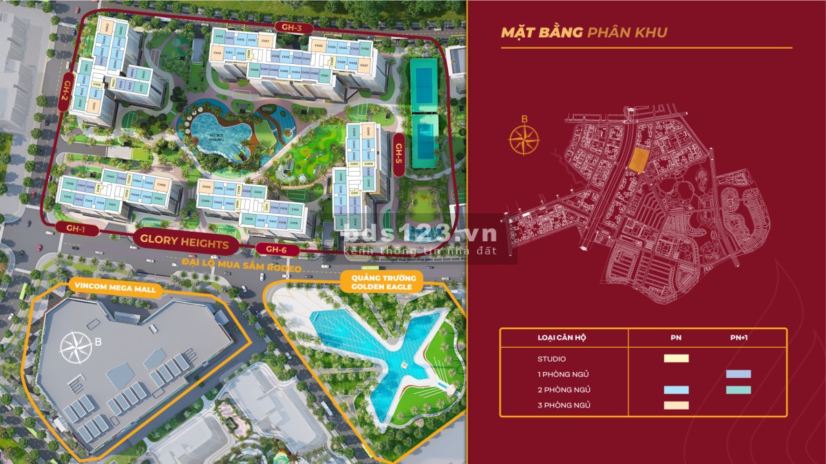 Căn Hộ Glory Height mở bán 2 tòa Hoa Hậu đẹp nhất không lo lãi lên đến 8 năm Triết khấu 10%