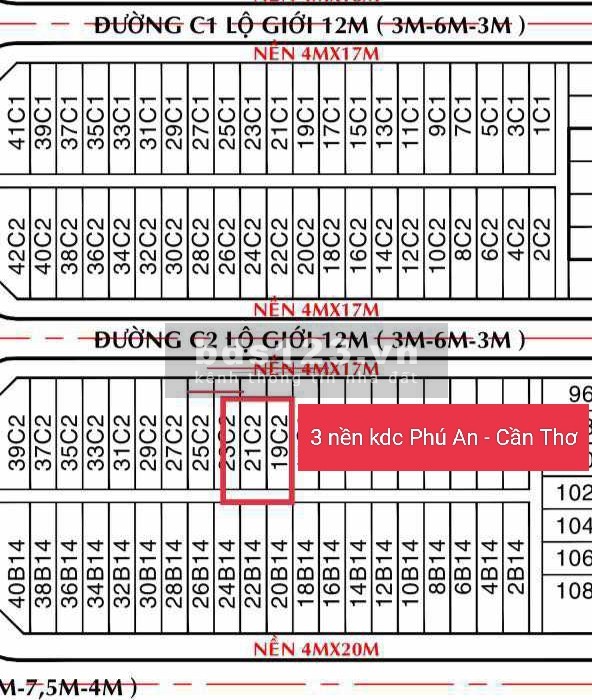 Bán gấp đất nền khu dân cư Phú An chính chủ 68m²