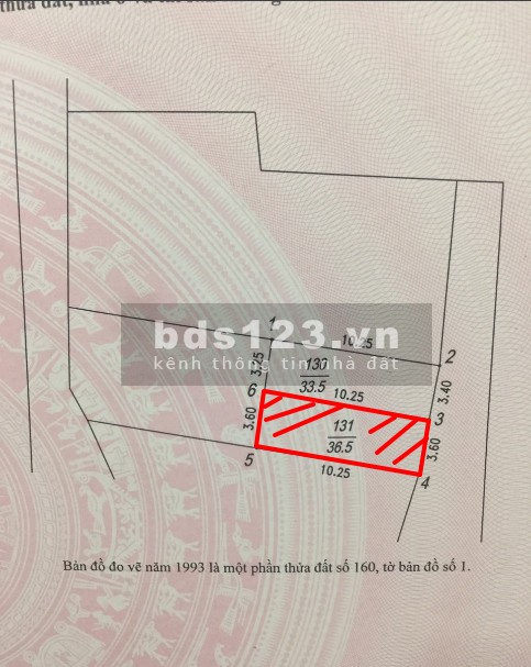Bán đất Thạch bàn, oto đỗ cửa 3.1 tỷ