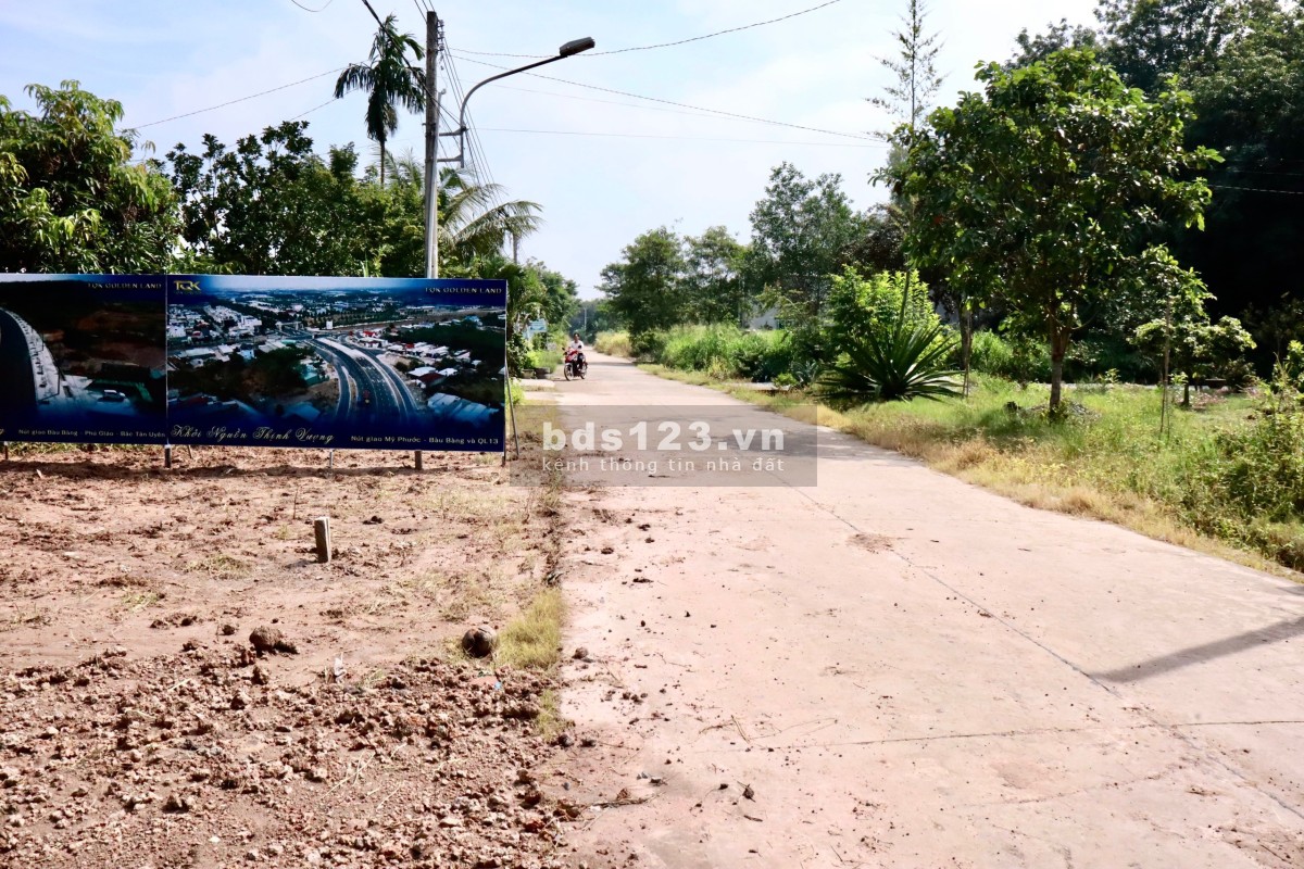 Bán đất ngay trung tâm Thị Trấn Lai Uyên với diện tích 169m2, giá chỉ 5TR/m2