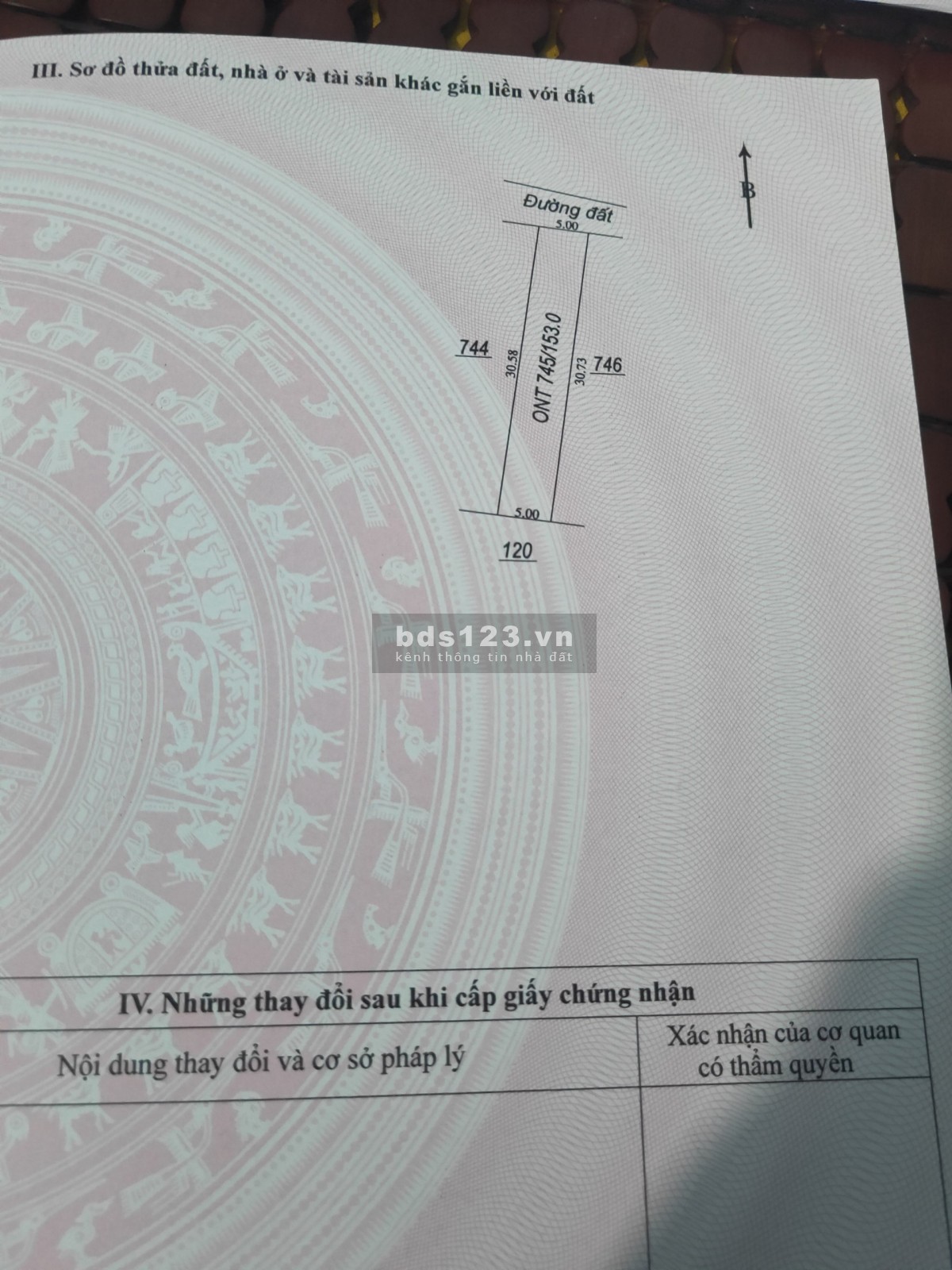 Ngay sát trung tâm TP Tây Ninh. Lô đất thổ cư 306m2, R 10 mét, giá 1,TỶ140.