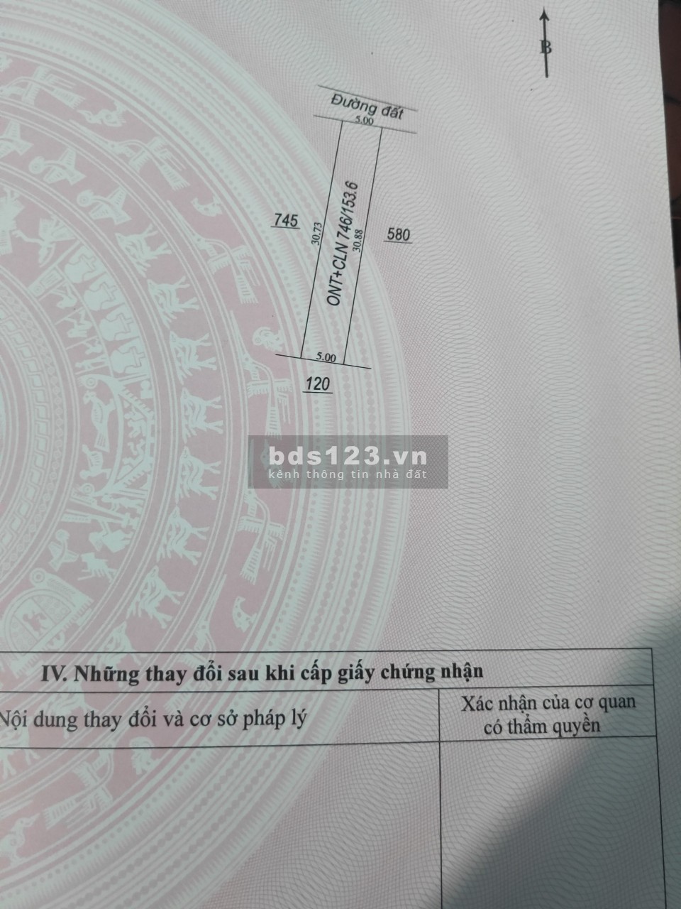 Ngay sát trung tâm TP Tây Ninh. Lô đất thổ cư 306m2, R 10 mét, giá 1,TỶ140.
