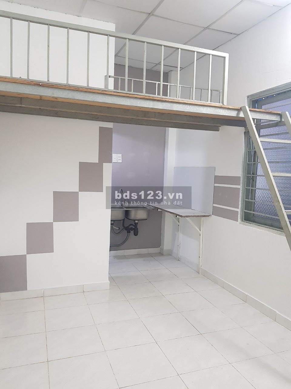 Phòng Đẹp có BAN CÔNG, Gác Lửng – 269/45 Phan Huy Ích, P.14, Q.Gò Vấp (Khoá vân tay, Máy giặt).