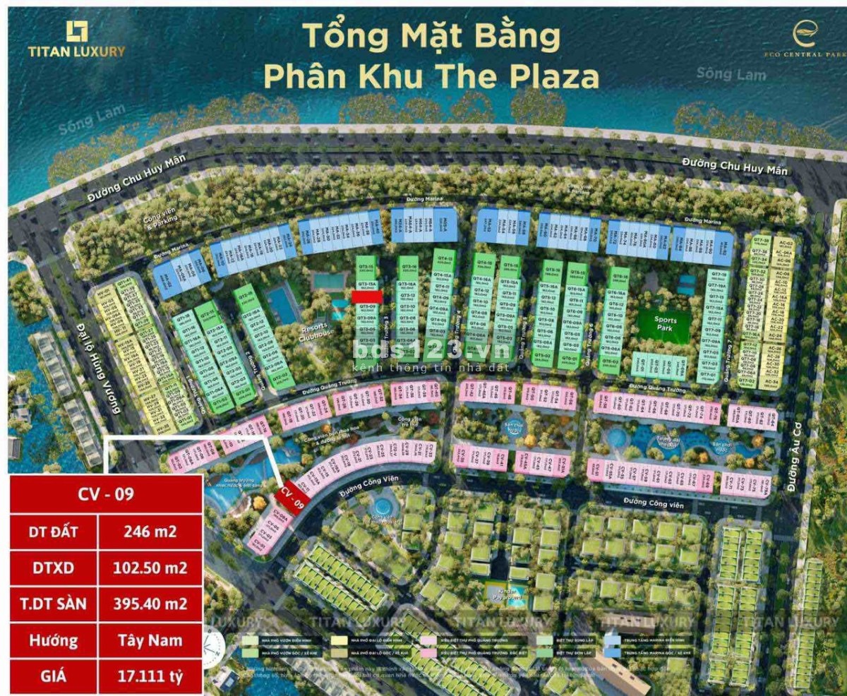 Bán nhà dự Án Eco Central Park