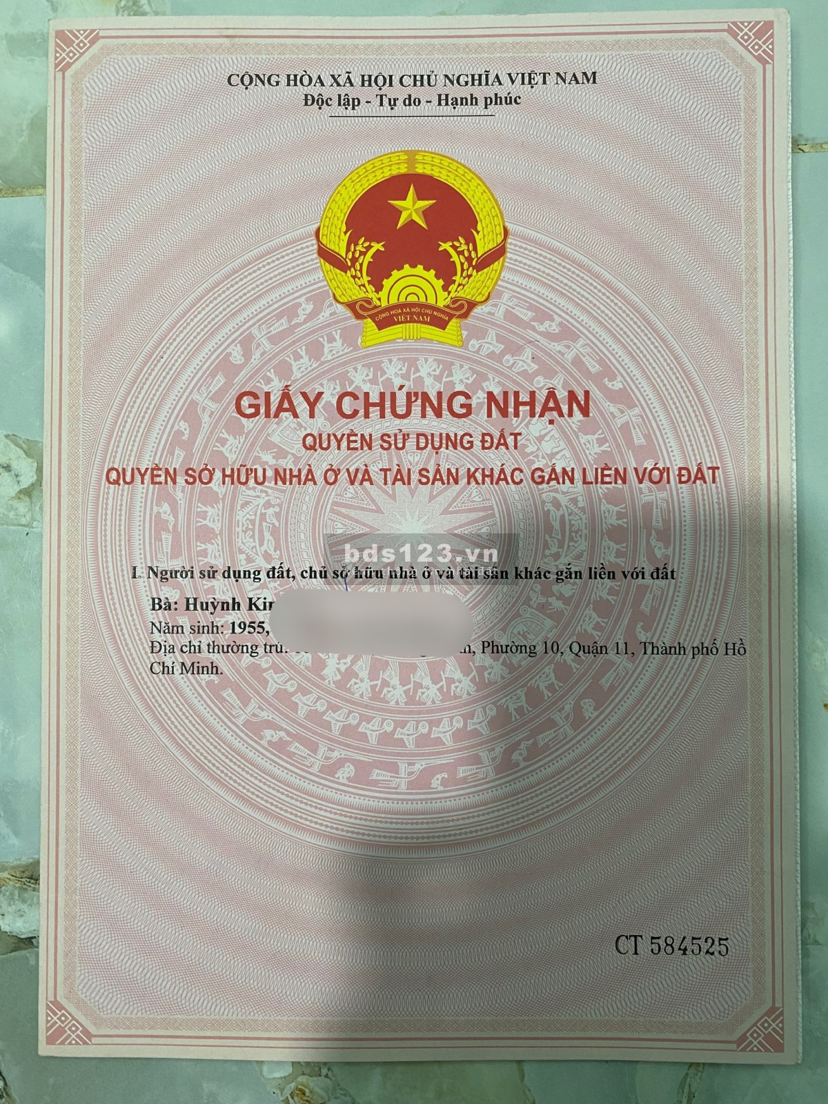 Cần bán lô đất ấp 3 Long Cang gần KCN Thuận Đạo, dt 120m2 1,85 tỷ còn thương lượng 0399687332