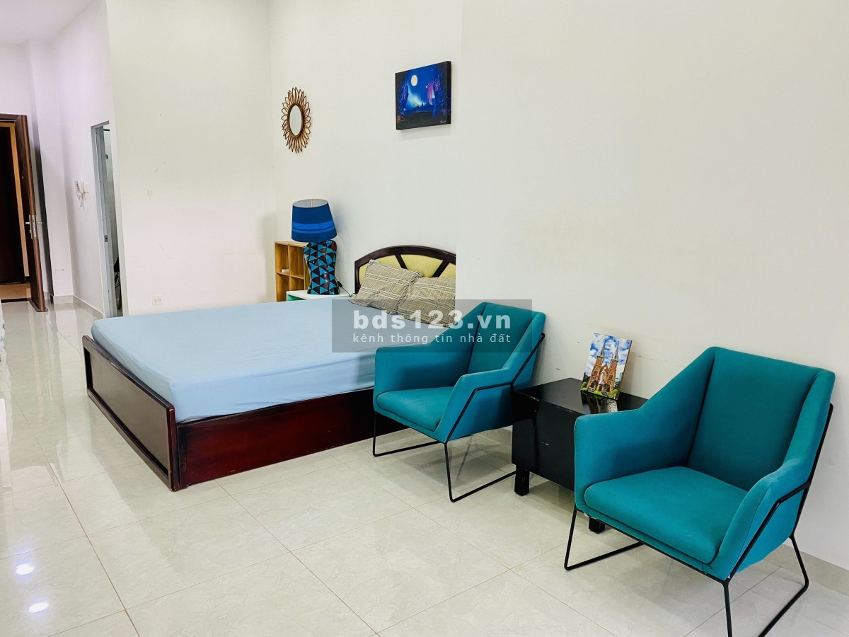 Cho thuê studio 10,5 triệu 37m2 nội thất full đặc biệt có ban công rất mát