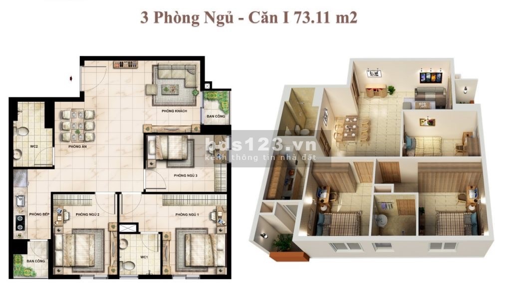 Bán căn hộ Vision 80m2 tầng 5 Trần Đại Nghĩa Bình Tân