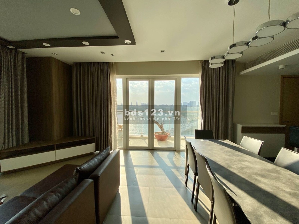 Cho thuê Dulpex Diamond Island 3pn full nội thất 4000$