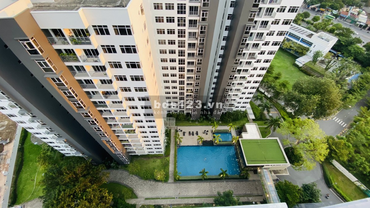 Cho thuê căn hộ 2PN 2WC 80M có ban công Đầy Đủ Nội Thất The Habitat Bình Dương