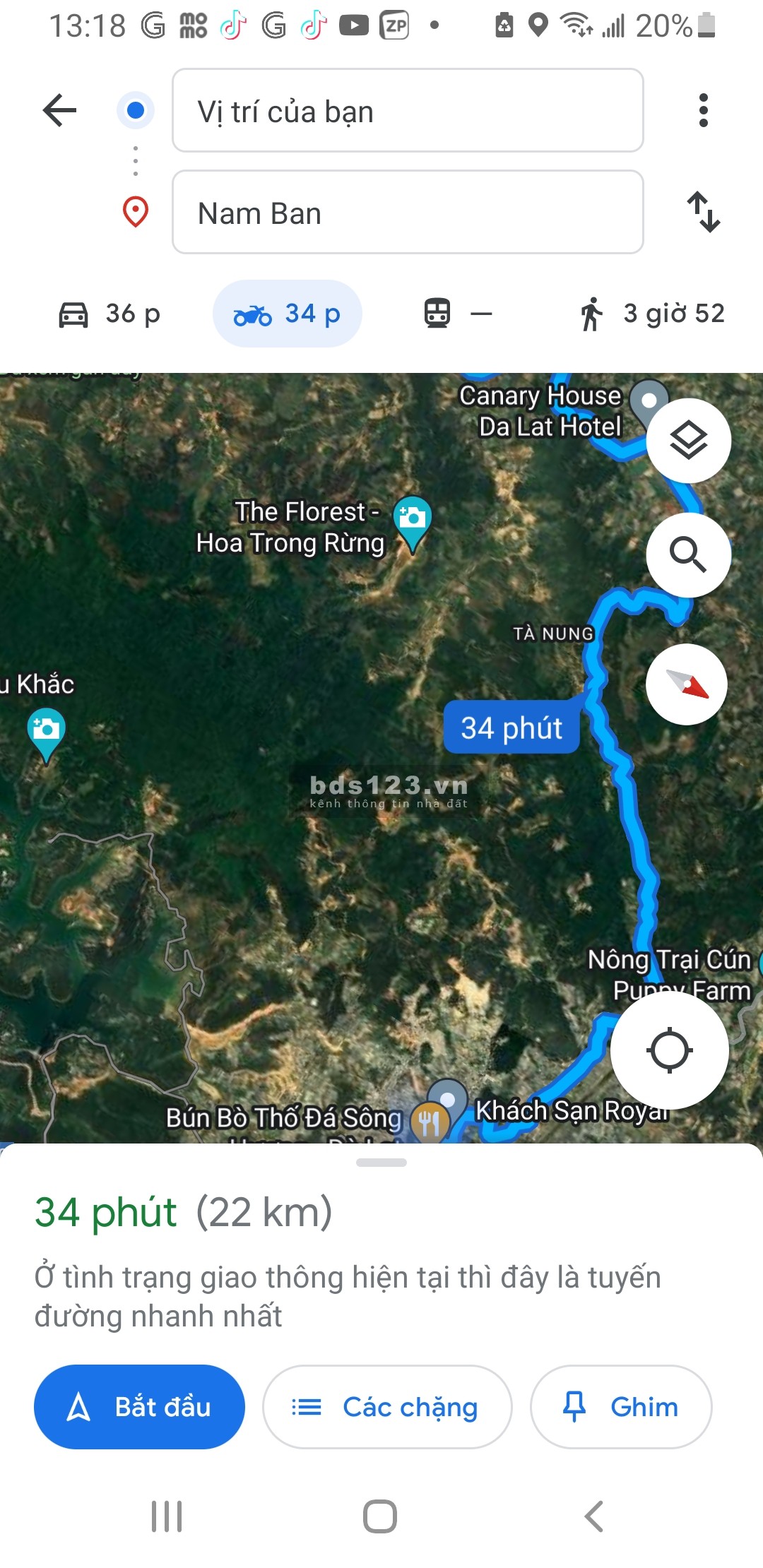 Cần tiền bán gấp lô đất 500m2 khu đô thị mới Đà Lạt, giá chỉ 3,3tr/m2 có 300m đất ở