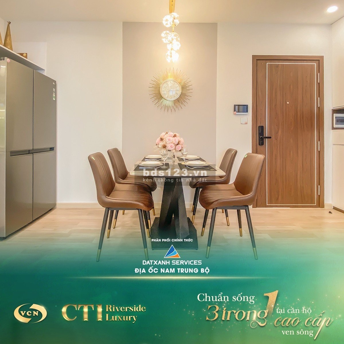 Bán căn hộ CT1 Riverside luxury Nha Trang