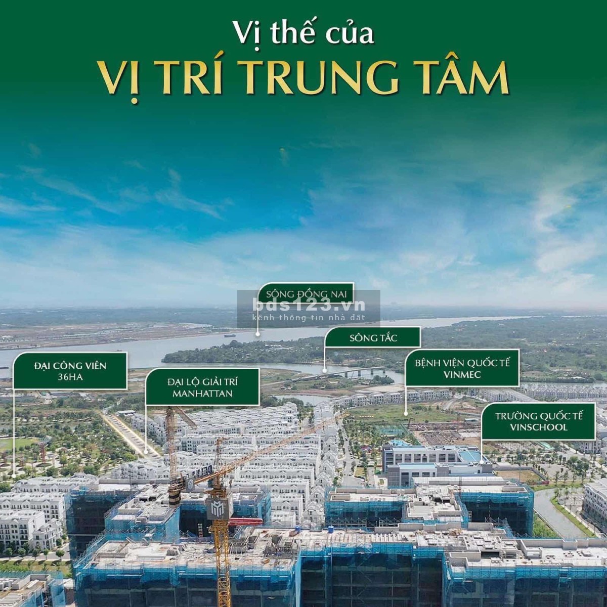 Lumiere Boulevard - Căn hộ compound cao cấp 68% căn hộ view sông vĩnh viễn