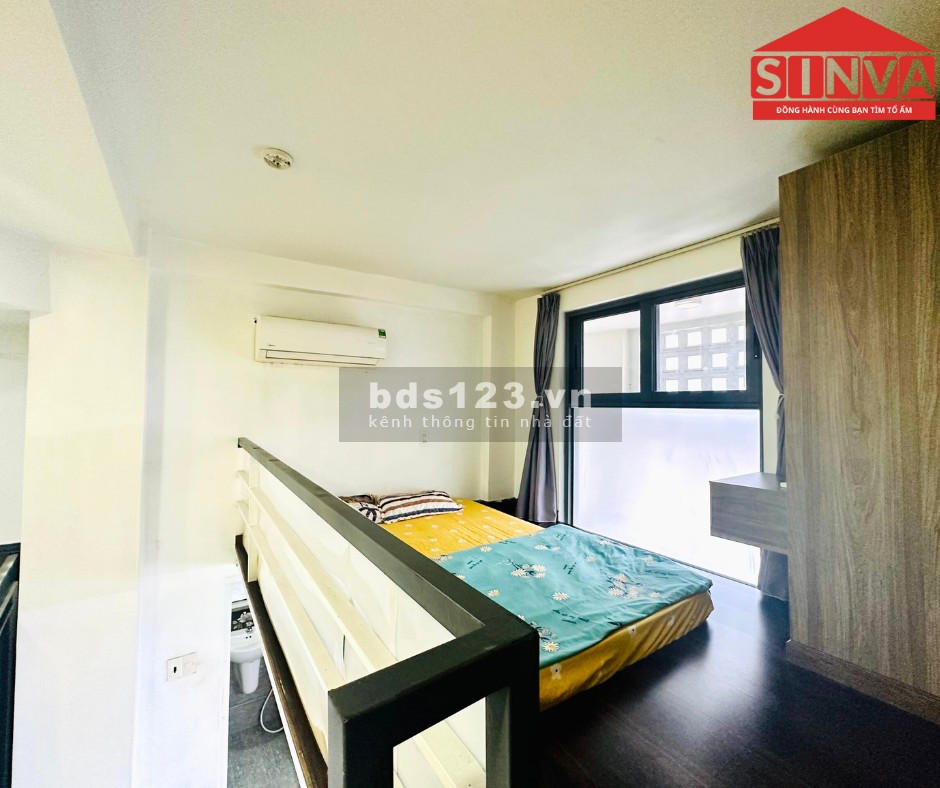 Cho thuê phòng duplex ban công full nội thất - Lý Phục Man, Quận 7 - Được nuôi thú cưng
