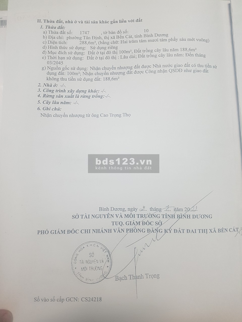 Hot - Lô đất ngộp rẻ nhất khu Đô Thị Thịnh Gia - Giá chưa tới 8tr/m2.