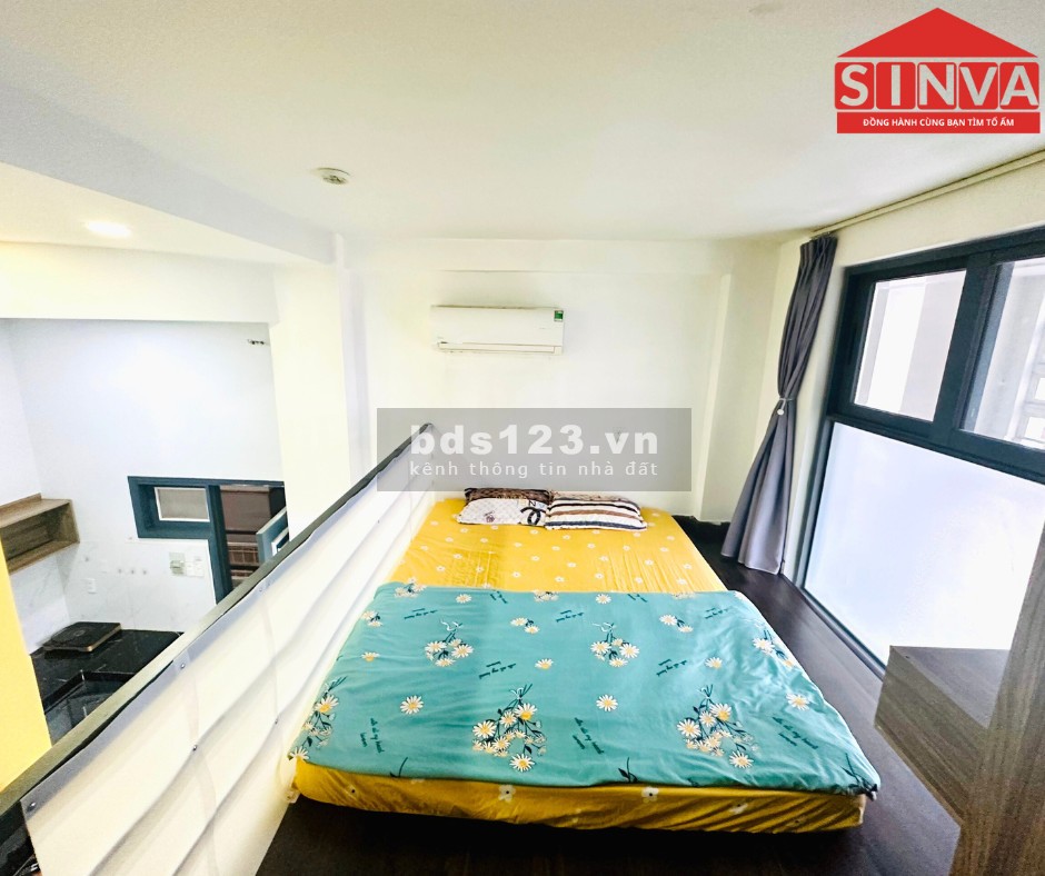 Cho thuê phòng duplex ban công full nội thất - Lý Phục Man, Quận 7 - Được nuôi thú cưng