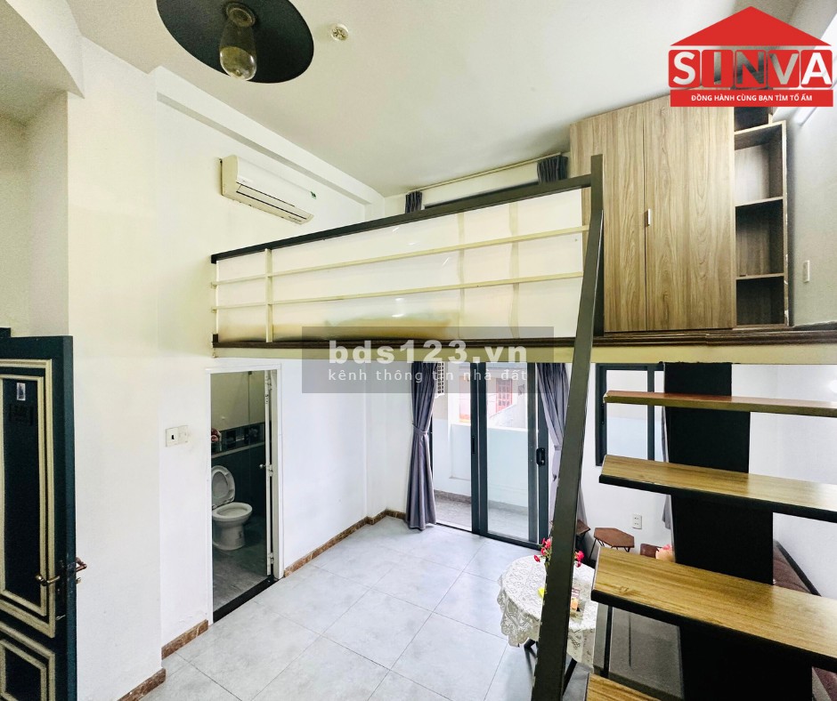 Cho thuê phòng duplex ban công full nội thất - Lý Phục Man, Quận 7 - Được nuôi thú cưng