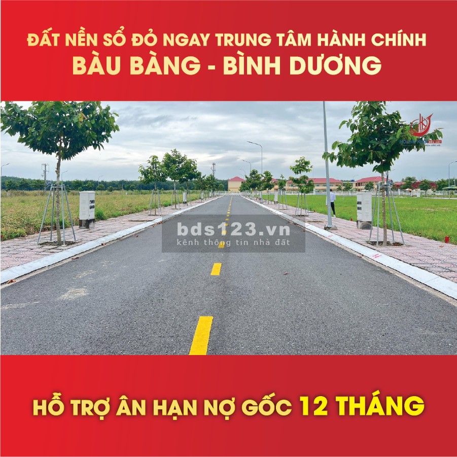 Bán đất nền Nam An - Bàu Bàng giá chỉ 1ty550trieu