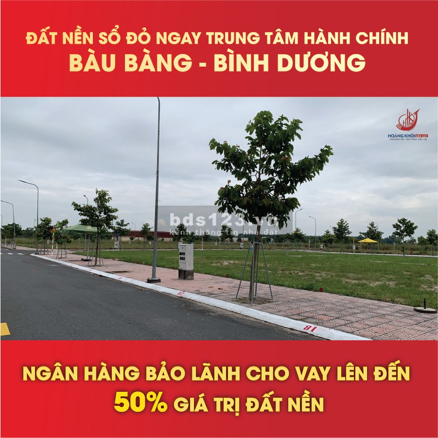 Bán đất nền Nam An - Bàu Bàng giá chỉ 1ty550trieu