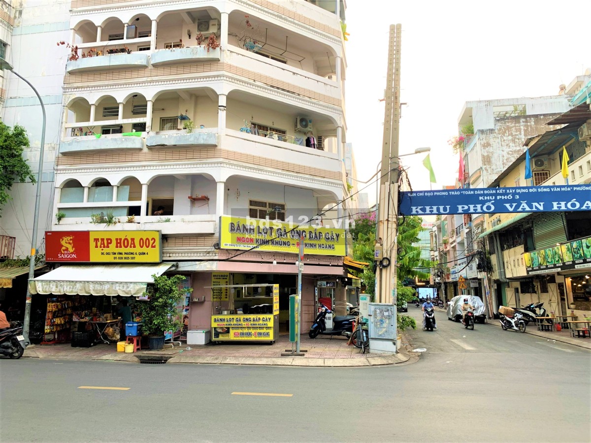 Bán kiot để đi mỹ rút vốn cần bán gấp 2 căn shop chung cư tân vĩnh, quận 4 đều có sổ