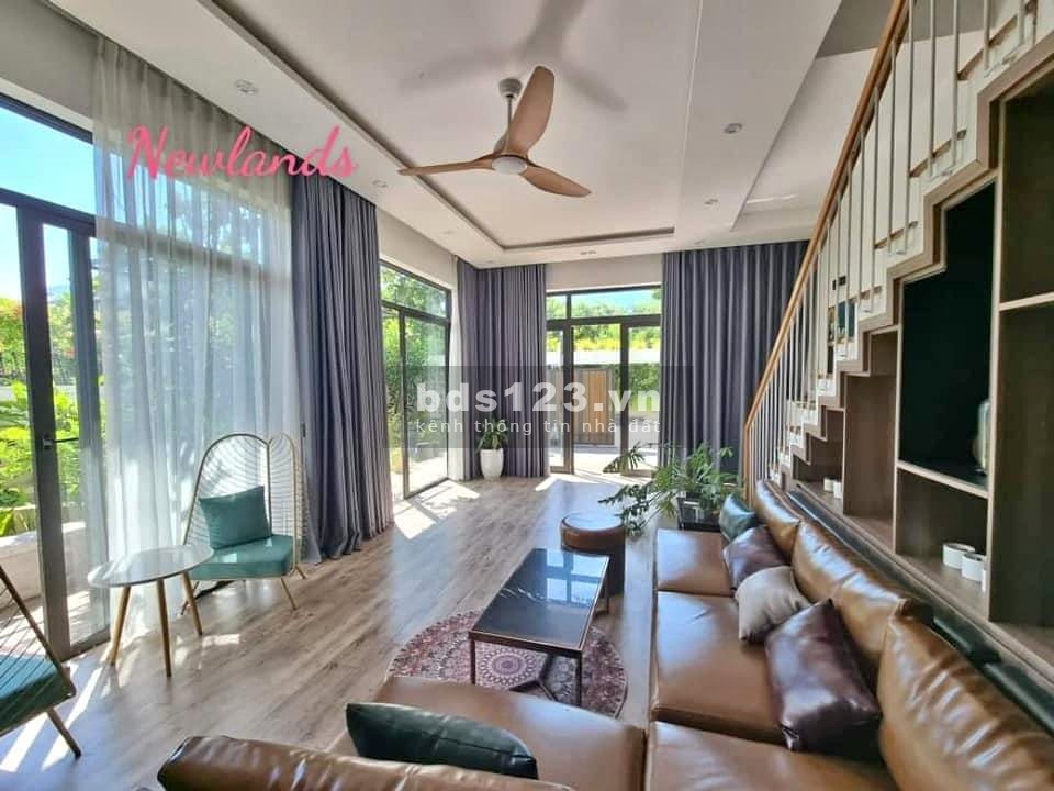 Cho thuê Biệt thự sân vườn 3 tầng mặt tiền đường Nguyễn Hữu An, Nại Hiên Đông, Sơn Trà