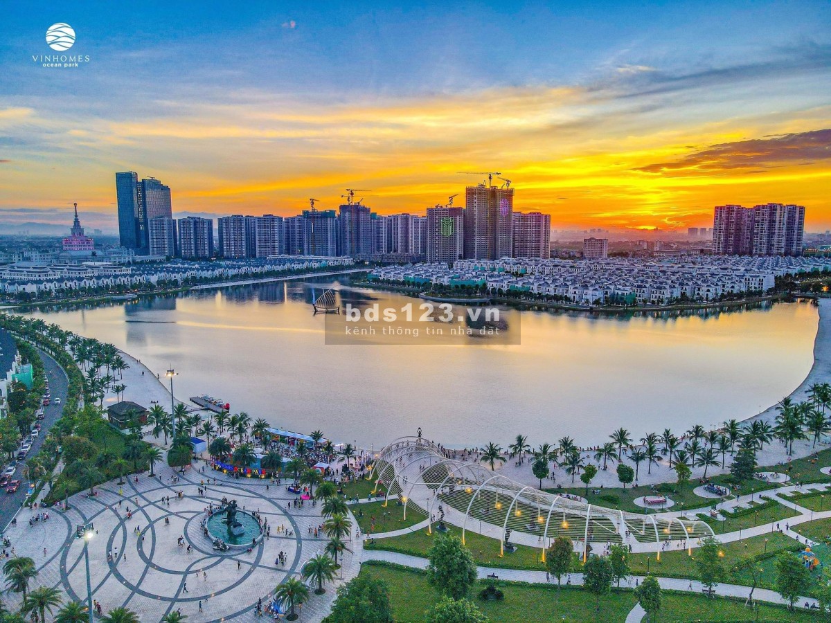 Bán nhanh biệt thự song lập sao biển 150m2 đông nam sát biển giá 22,5 tỷ Vinhomes Ocean Park Gia Lâm