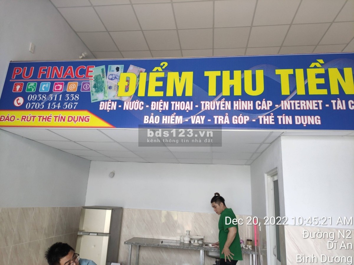 Cho thuê kiot mặt tiền kinh doanh tại phường Dĩ An