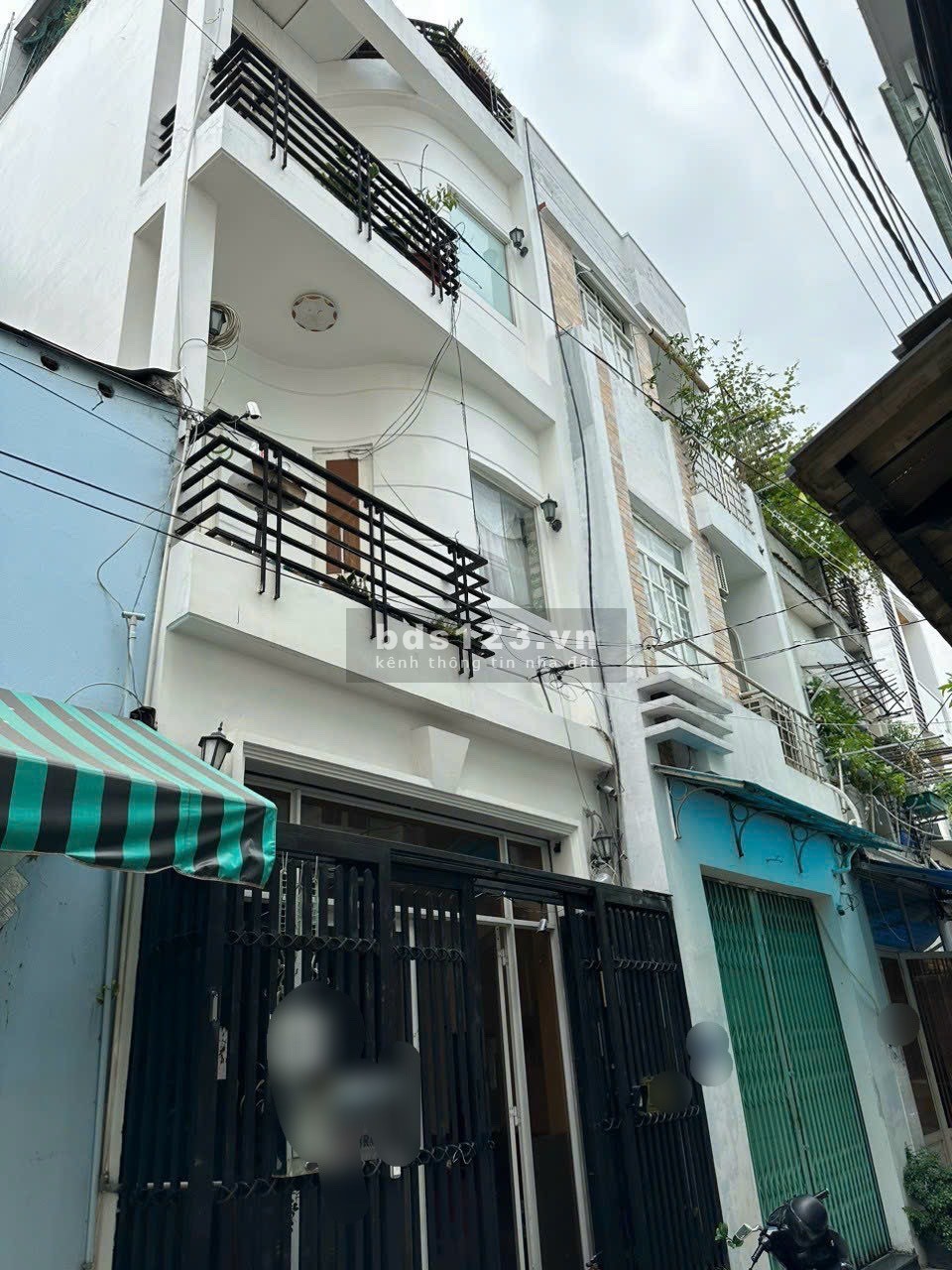 Cho thuê nhà HXH thông Tân Hương Quận Tân Phú 4 x13-4tầng, 4PN Chỉ 12 triệu tl