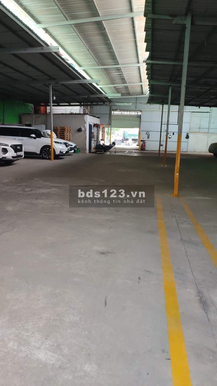 Cho thuê kho chứa hàng 450m2 tại mặt tiền đường Bình Long, Bình Tân.