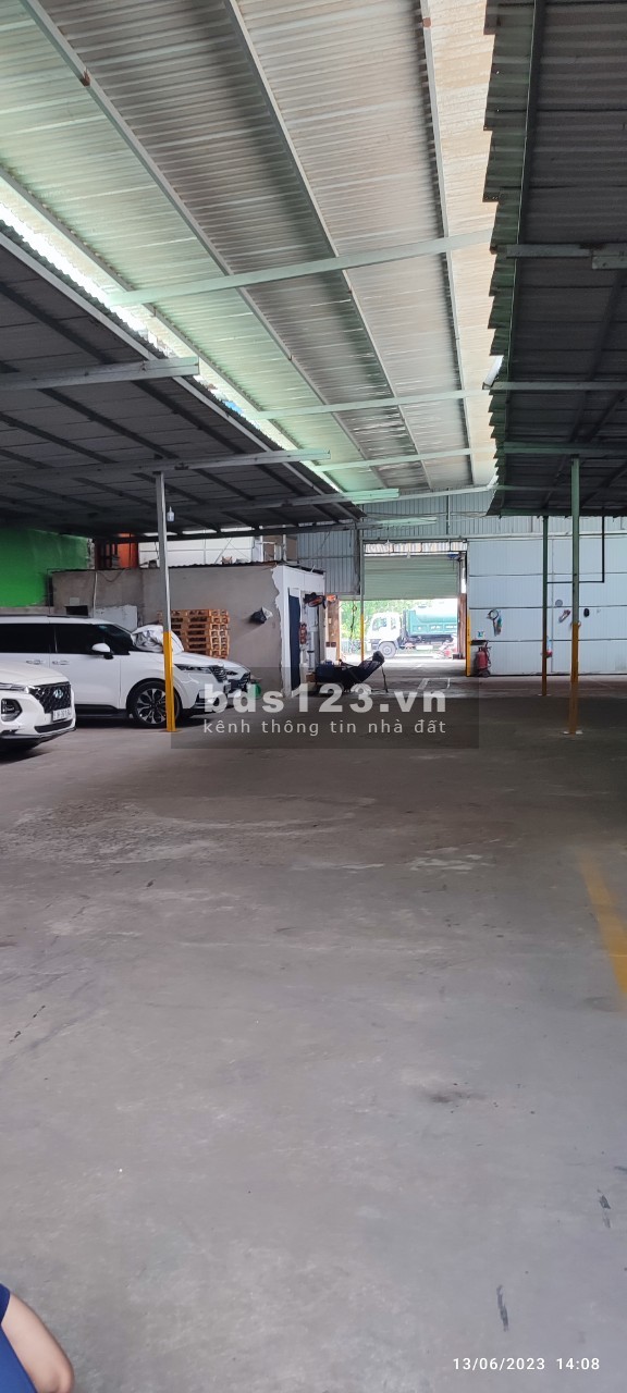 Cho thuê kho chứa hàng 450m2 tại mặt tiền đường Bình Long, Bình Tân.