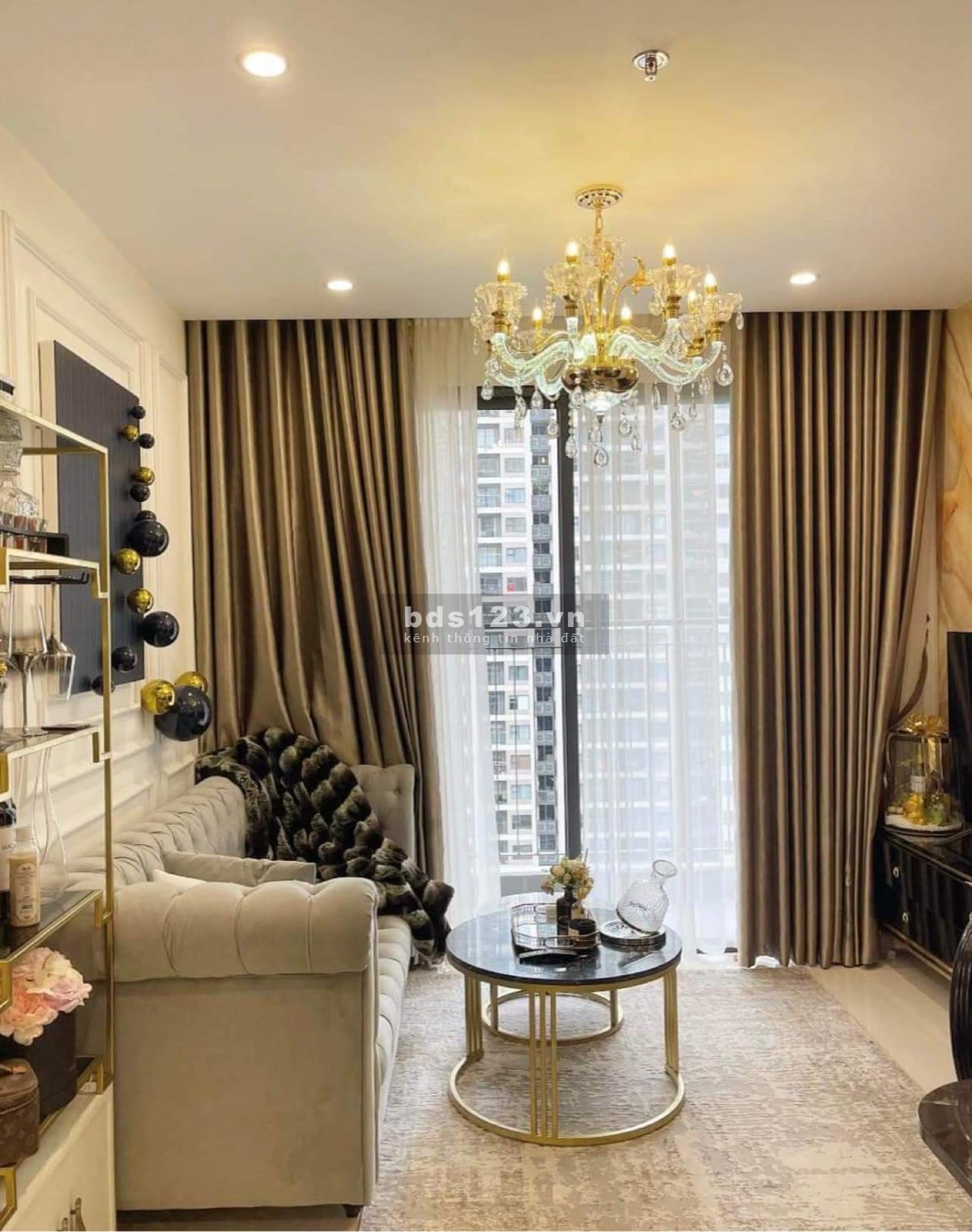 Chính chủ cho thuê căn hộ 2PN+1WC đầy đủ nội thất Luxury siêu đẹp tại Vinhomes Ocean Park