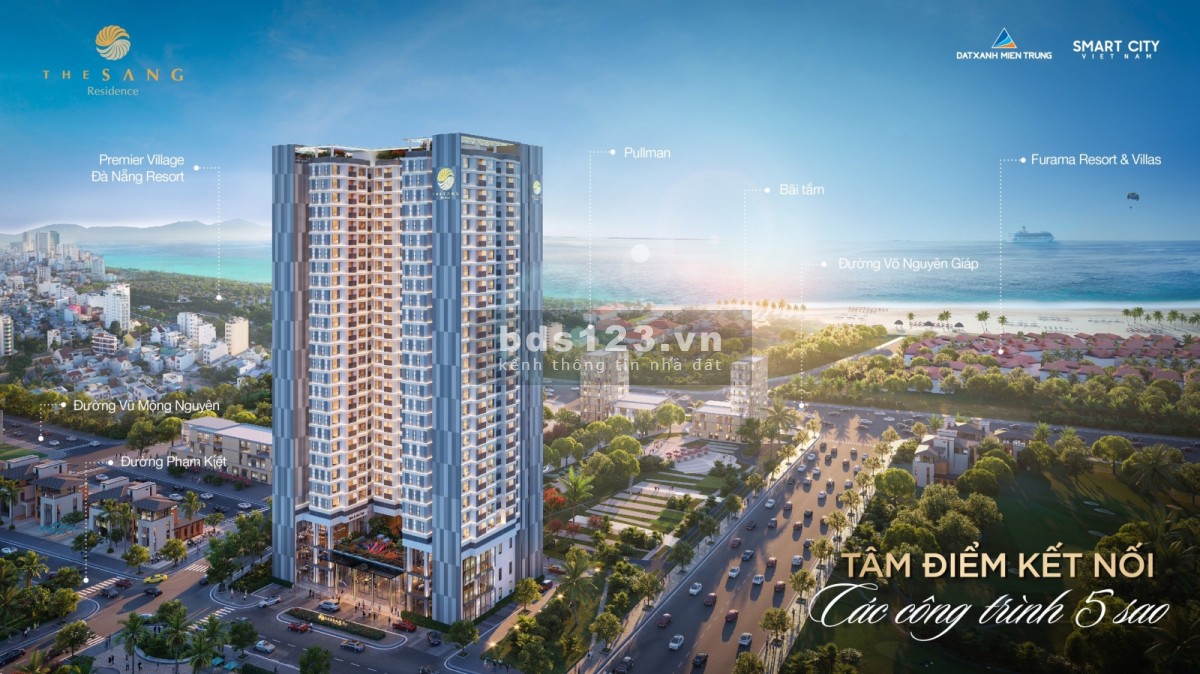 Bán căn hộ chung cư view biển tại dự án The Sang Residence