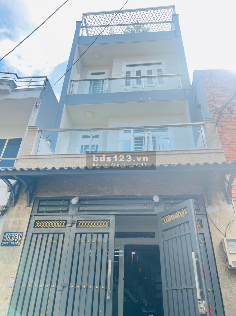 Bán nhà đúc kiên cố 583/31 Tân Kỳ Tân Quý P. Tân Quý Q.Tân Phú