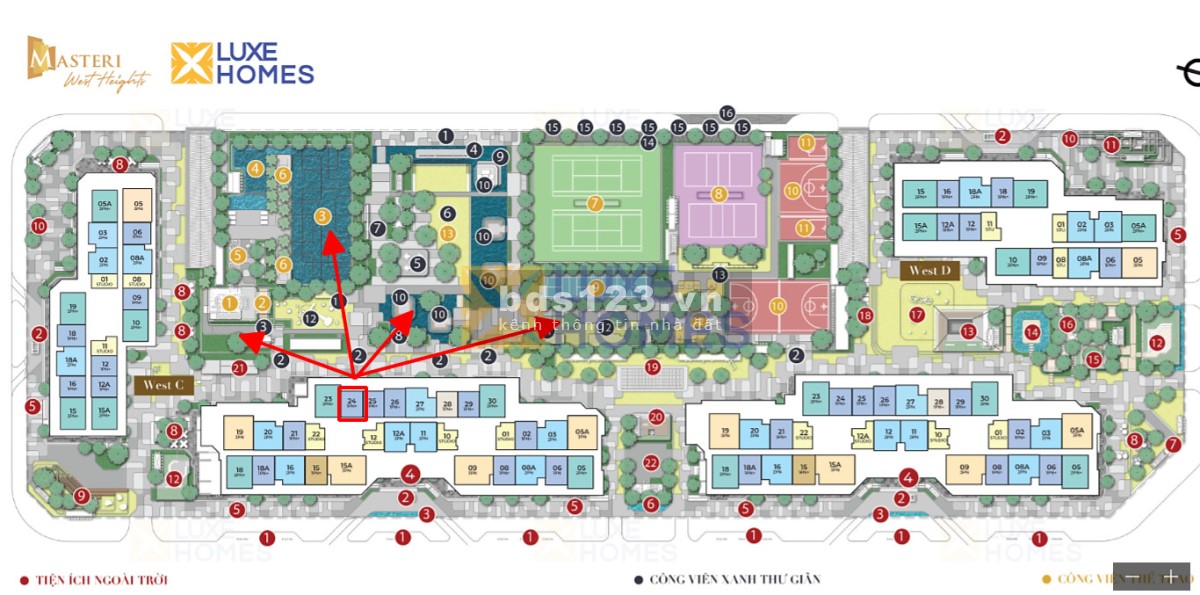 Bán gấp 1N+1 42m tòa B Masteri view công viên, bể bơi siêu đẹp Vinhomes Smart City giá 2,4 tỷ