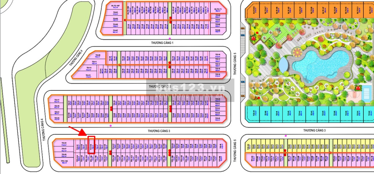 Bán liền kề 75m giá rẻ nhất dãy phố đi bộ Thương Cảng 3, kd sầm uất Vinhomes Móng Cái giá 5,9 tỷ