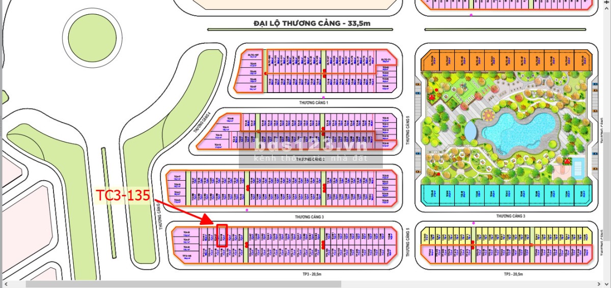 Bán liền kề 75m giá rẻ nhất dãy phố đi bộ Thương Cảng 3, kd sầm uất Vinhomes Móng Cái giá 5,9 tỷ