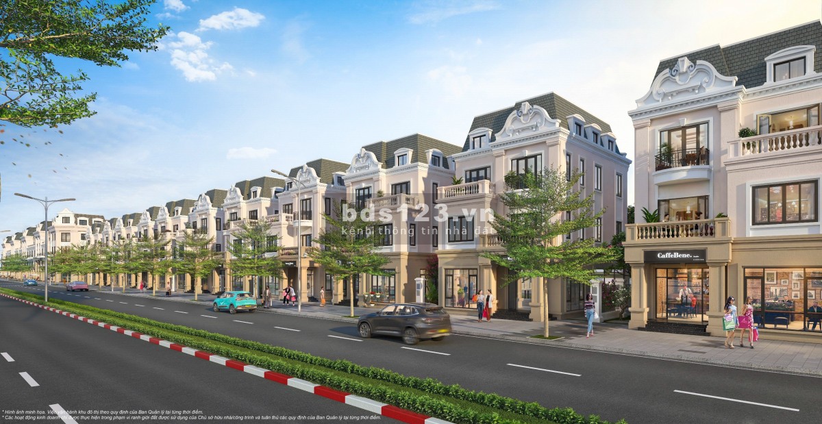 Bán liền kề 75m giá rẻ nhất dãy phố đi bộ Thương Cảng 3, kd sầm uất Vinhomes Móng Cái giá 5,9 tỷ