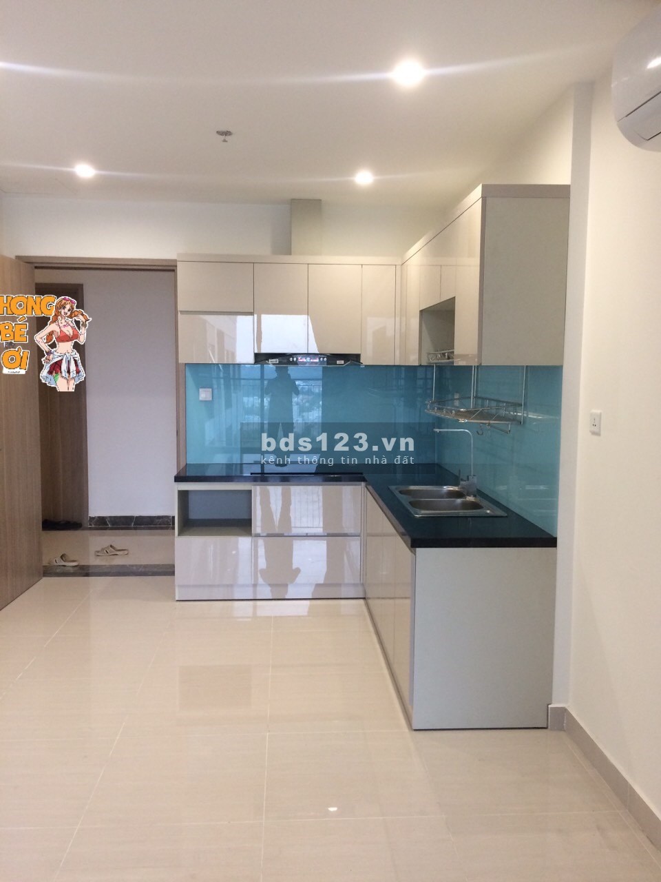 Cho thuê căn hộ Vinhomes Quận 9- 2PN bếp rèm 6,5 triệu