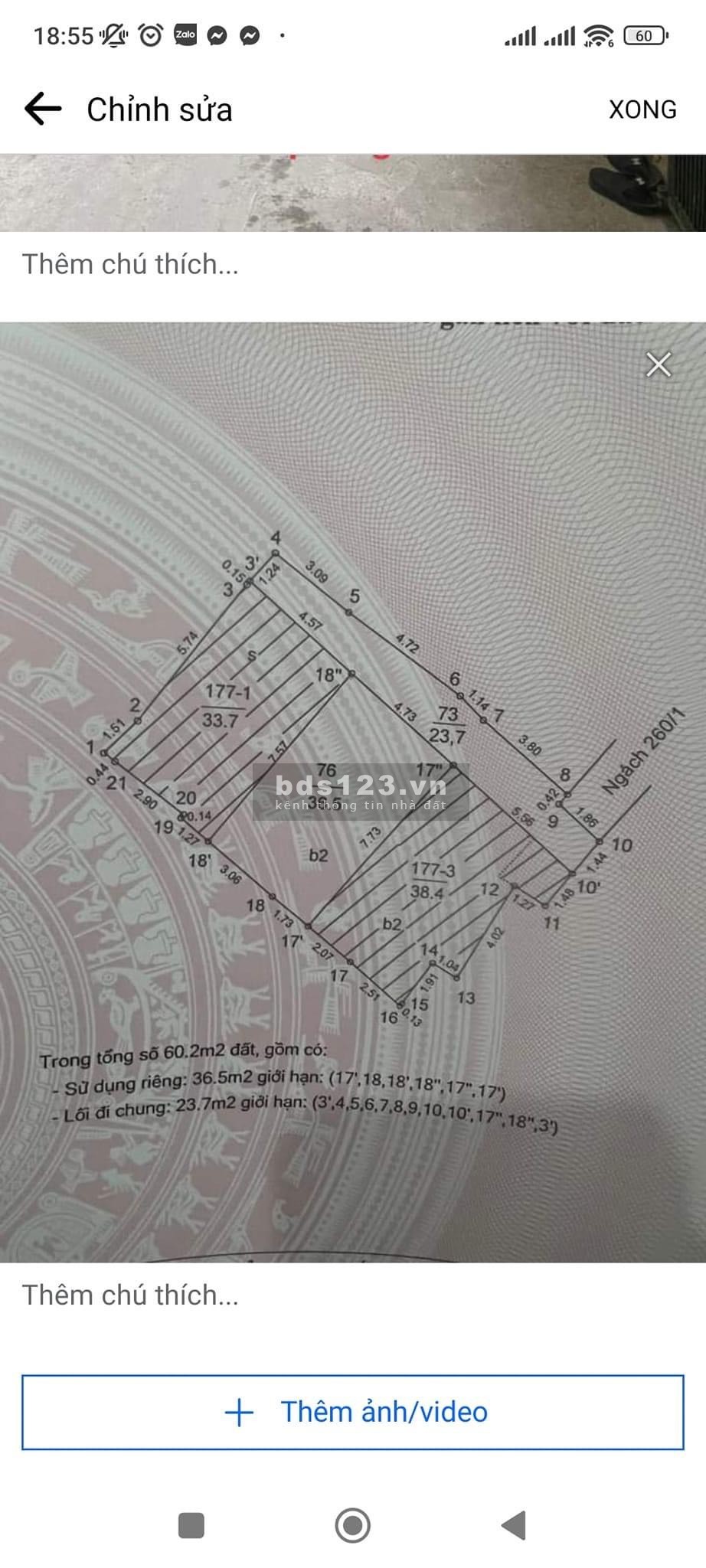 Bán nhà Khâm Thiên, Đống Đa 40m2 x 4 tầng giá chỉ 4.5 tỷ nhà đẹp lung linh - 40M ra mặt phố