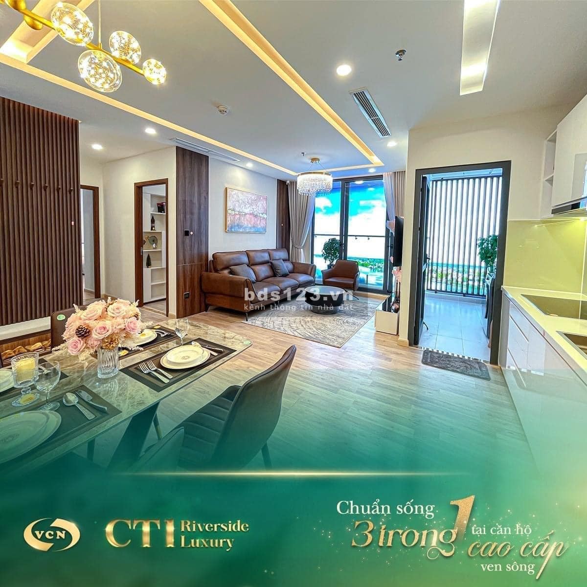 Căn hộ cao cấp, giá chỉ từ 1 tỷ 400 triêu