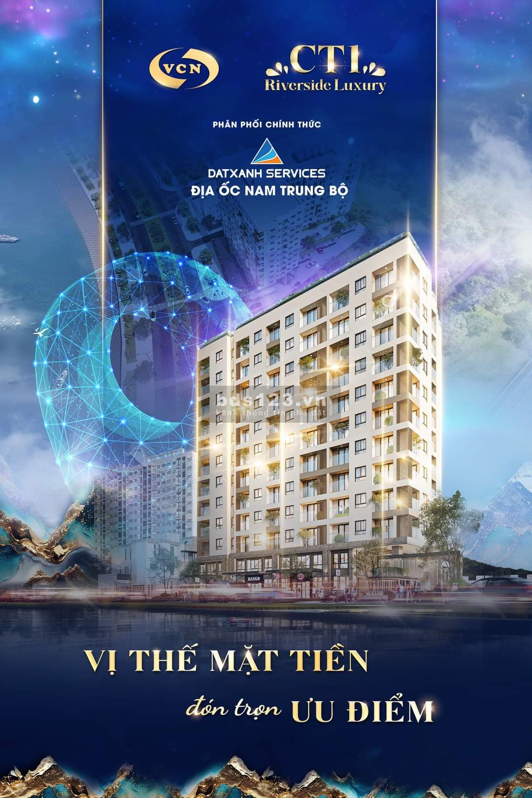 Căn hộ cao cấp, giá chỉ từ 1 tỷ 400 triêu