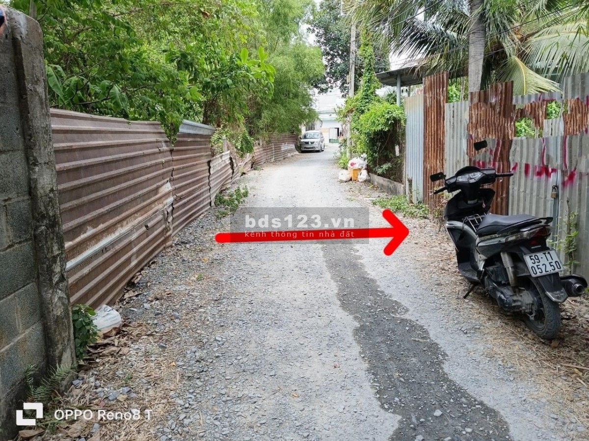 Bán ngay lô đất thổ cư 152M2 SHR 492 triệu tại Nguyễn Thị Thở, Củ Chi