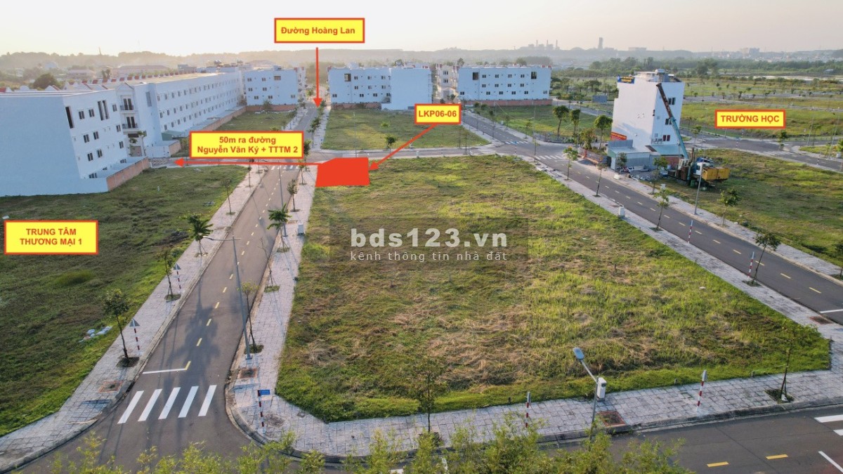 Lô góc 25m mặt tiền siêu đẹp sổ riêng giá ngộp