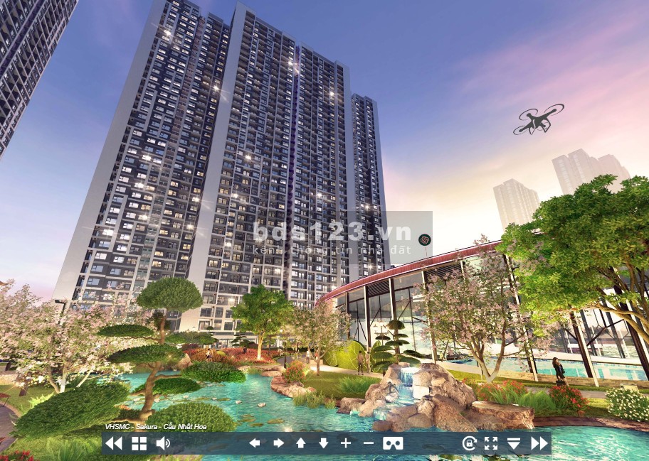 Bán gấp 3PN 89m giảm 20% giá ở ngay, view siêu đẹp tại Vinhomes Smart City giá 3,6 tỷ