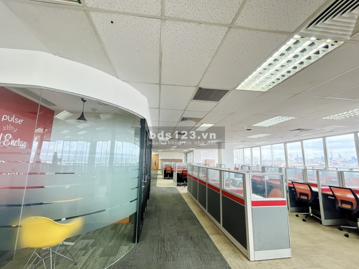 Cho thuê văn phòng từ 150 - 1200m2 siêu to cao cấp, sang trọng TT đường Cần Giuộc, Quận 8