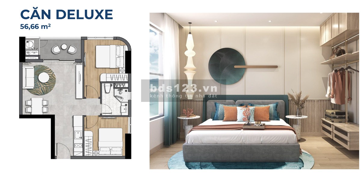 Căn Hộ Biển liền kề trung tâm thành phố độc nhất việt nam gia chỉ 1.2 tỷ/căn