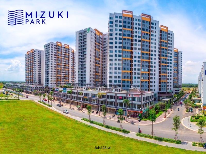 Mizuki Park là khu căn hộ sinh thái xanh kiểu mẫu của Bình Chánh