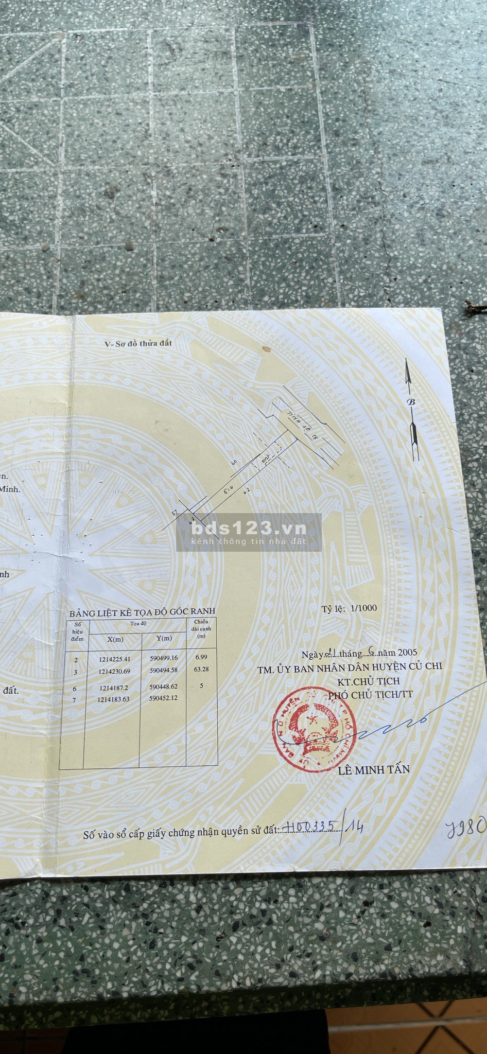 Bán đất mặt tiền full thổ cư tỉnh lộ 15 xã Tân Thạnh Tây(Cách ngã tư Tân Quy 700m)