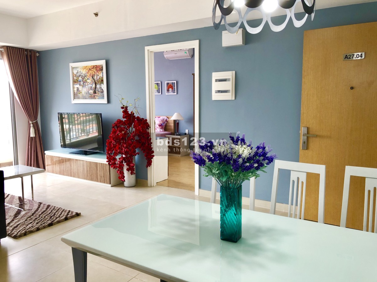 Cho thuê căn hộ Masteri Thảo Điền 72M2 2PN full NT 22TR view sông nhà đẹp