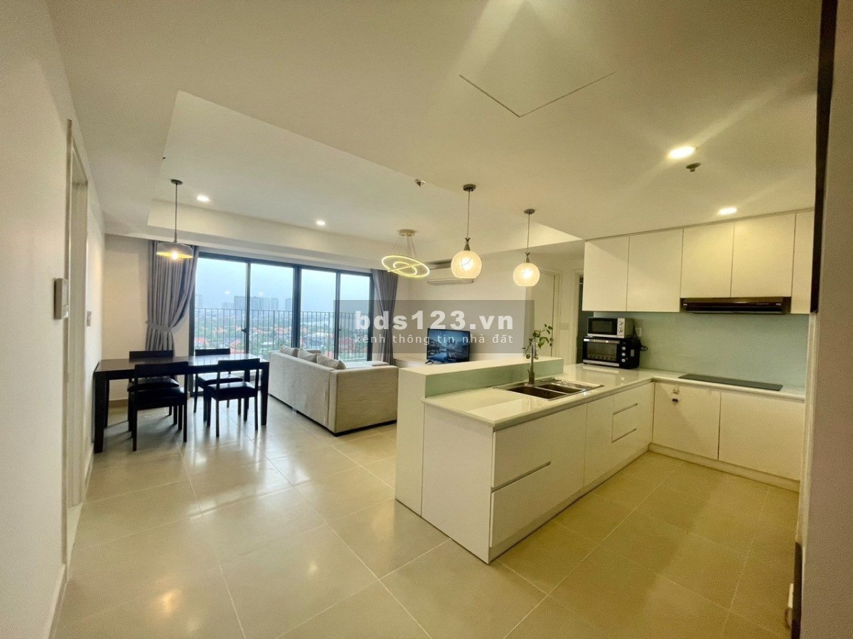 Cực đẹp và sang! Cho thuê căn hộ Masteri Thảo Điền 94m2 3pn full nt 33 triệu